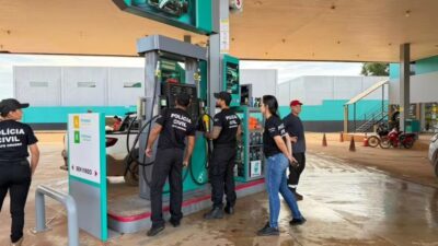 Polícia Civil e MPMT fiscalizam postos após denúncias de aumento no preço dos combustíveis no Araguaia