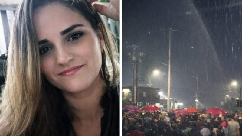 Enterro de mulher espancada com mais de 80 socos é marcado por homenagens e protestos; veja vídeo