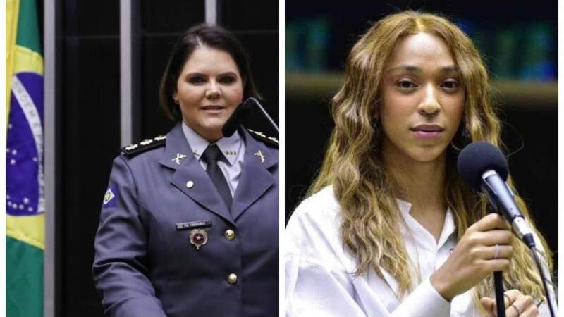 Coronel Fernanda critica escolha de Erika Hilton para comissão da Câmara e reação repercute