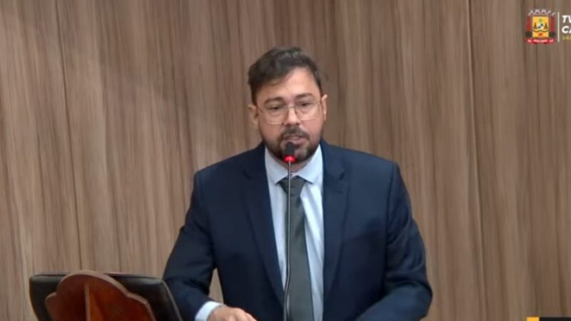 Após polêmica na Câmara, Bruno Rios minimiza fala e trata episódio como expressão regional; veja vídeo