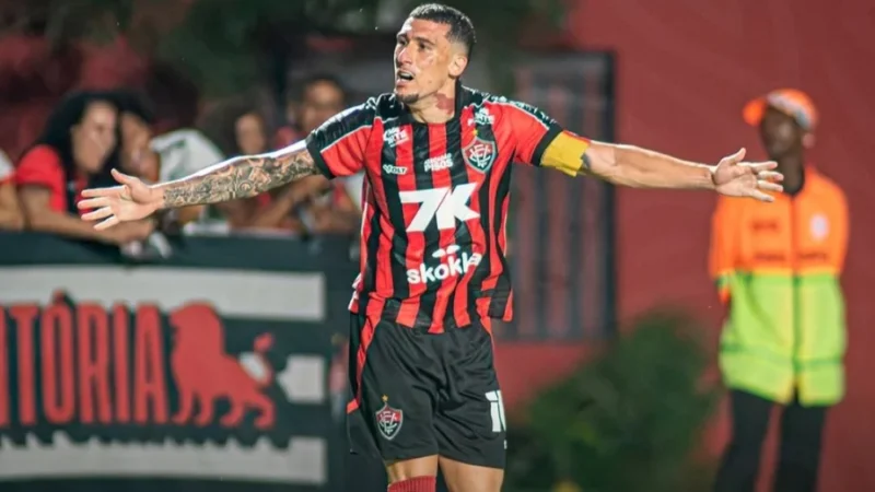 Vitória vence o Mirassol com golaço de Baralhas e sobe na tabela do Brasileirão; veja o gol