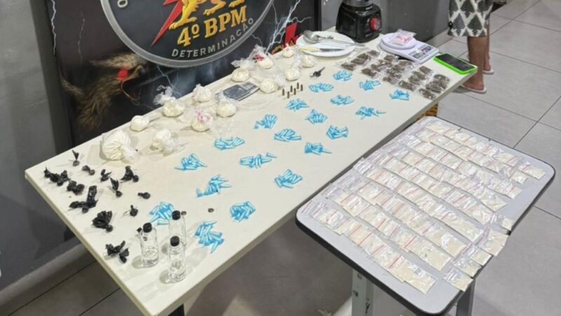 GAP flagra laboratório de drogas, apreende entorpecentes e prende nove em VG; veja vídeo