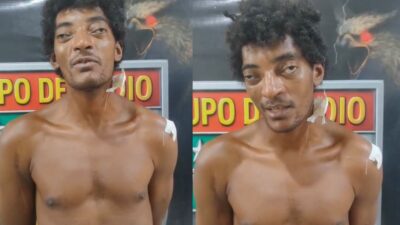 Homem ataca companheira durante discussão e é preso após deixar vítima desacordada em VG; veja vídeo