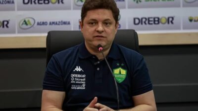 Presidente do Cuiabá é denunciado por ameaças a árbitros após jogo na Arena Pantanal