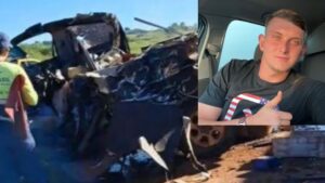 Motorista que morreu na BR-163 é suspeito de atropelar jovem e colocá-la no banco traseiro antes de acidente; veja vídeo