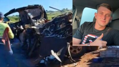 Motorista que morreu na BR-163 é suspeito de atropelar jovem e colocá-la no banco traseiro antes de acidente; veja vídeo