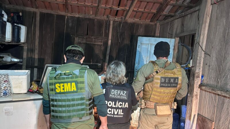 Polícia Civil intensifica combate à pesca ilegal e cumpre mandados contra suspeitos em MT; veja vídeo
