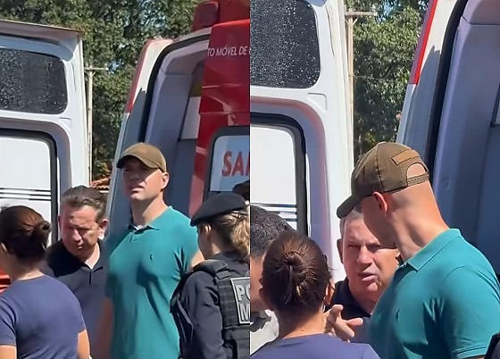 Primeira-dama de Mato Grosso passa mal durante evento oficial em Rondonópolis; veja vídeo