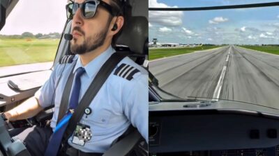 Piloto publica registro completo da aterrissagem em aeroporto de Várzea Grande; veja vídeo