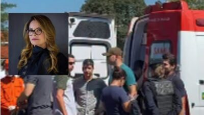 Primeira-dama de Mato Grosso passa mal durante cerimônia em Rondonópolis; veja vídeo