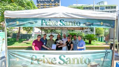 Feira do Peixe Santo com preço fixo de R$ 25 para população em Cuiabá; veja vídeo