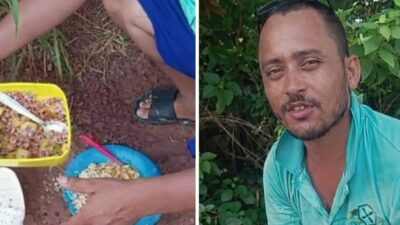 Homem pede comida de porta em porta, critica, despreza e joga alimentos no lixo; veja vídeo