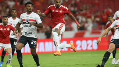 Inter e São Paulo empatam no Beira-Rio com gol no fim; veja os  gols