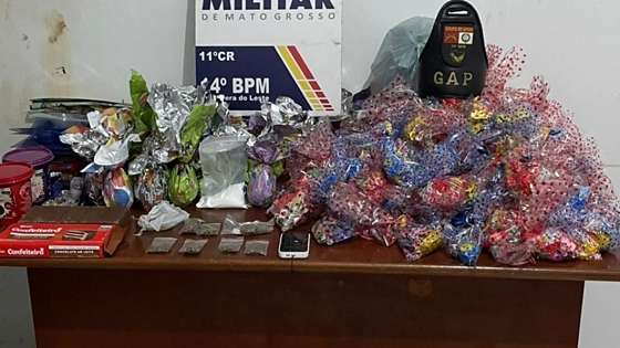 PM prende grupo que usava ovos de Páscoa para promover facção em Primavera do Leste; veja vídeo