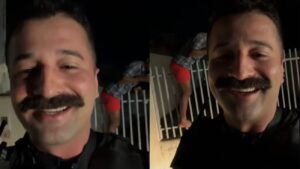 PM encontra homem entalado em portão durante tentativa de furto em Sinop; veja vídeo