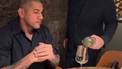 De “sommelier” a campeão: vídeo de Poatan com vinho viraliza e resgata passado do lutador
