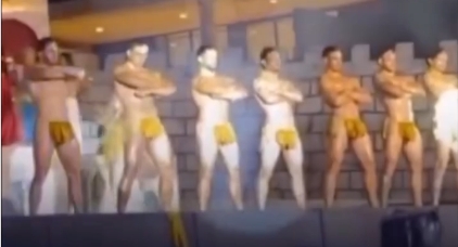 spetáculo da Paixão de Cristo gera revolta após cena sensual com Herodes; Veja vídeo