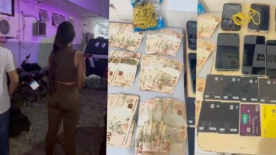 Influenciadora é detida após envolvimento em esquema de fraude com saques eletrônicos em Cuiabá; veja vídeo