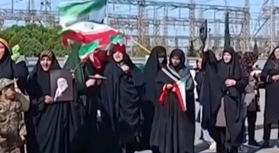 Iranianos formam muralha humana contra os EUA; Veja vídeo