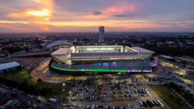 Arena Pantanal intensifica preparativos para receber jogos da Seleção Brasileira feminina em Cuiabá