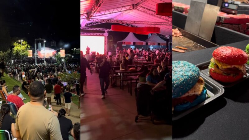 Festa de aniversário de Cuiabá no Parque das Águas reúne mais de 60 mil pessoas e movimenta a capital; veja vídeo
