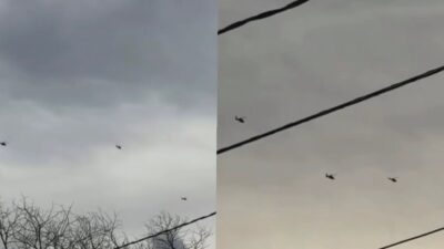 Moradores registram cinco helicópteros sobrevoando bairros em Cuiabá; veja vídeo