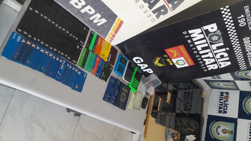 PM desmonta “escritório do golpe” e prende quadrilha por estelionato em Cuiabá; veja vídeo