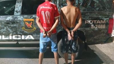 Polícia prende dupla com revólver e drogas em operação no interior de MT