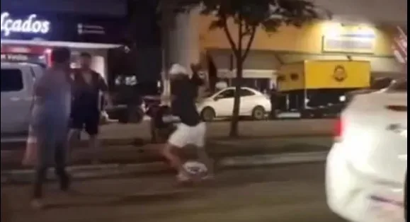 Brigas em avenidas movimentadas protagonizam a noite em Primavera do Leste; veja vídeo