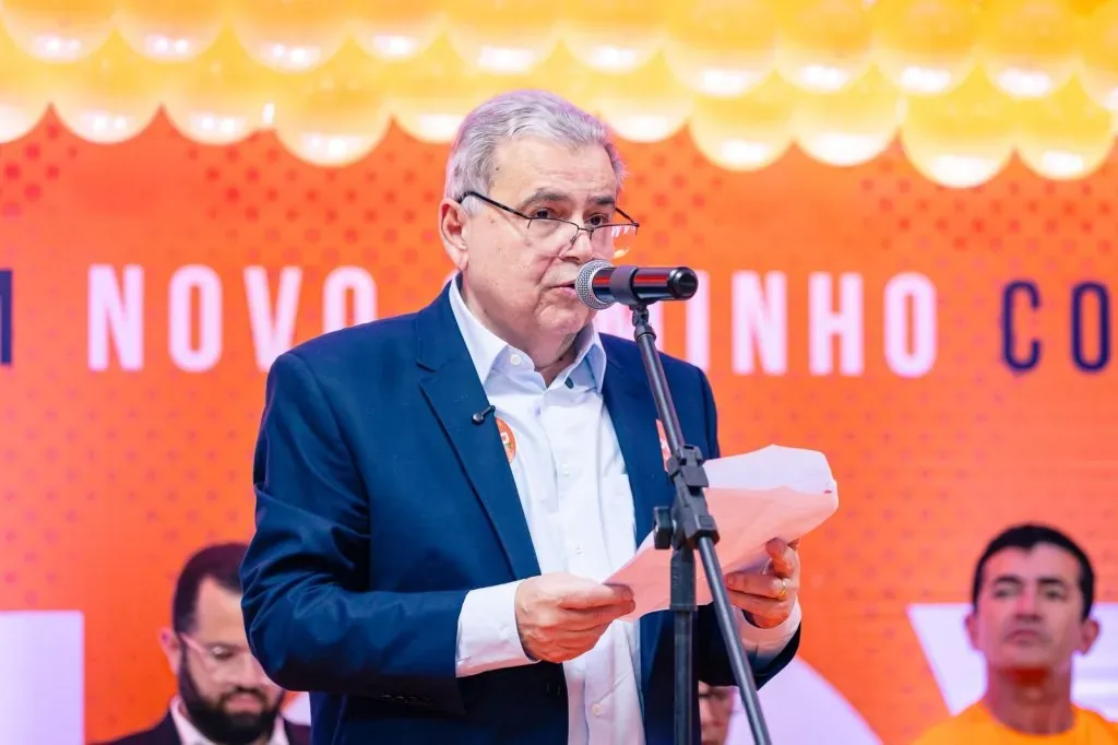 Novo lança Marcelo Maluf ao governo de MT e aposta em campanha intensa pelo interior; veja vídeo