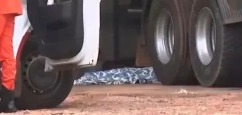 Trabalhador morre esmagado por carreta durante manutenção em Rondonópolis; veja vídeo