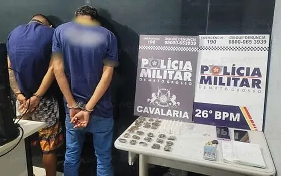 PM prende dupla do tráfico após perseguição em alta velocidade em Nova Mutum; veja vídeo