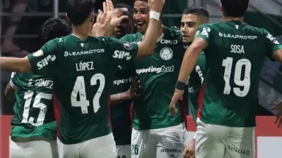 Palmeiras bate Sporting Cristal no Allianz Parque e lidera grupo da Libertadores; veja os gols