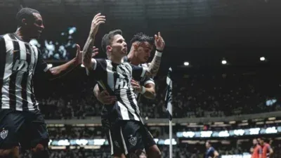 Atlético-MG marca no fim, vence o Juventud e conquista primeira vitória na Sul-Americana; veja os gols