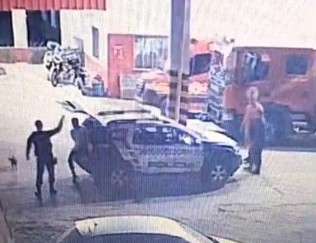 Homem invade batalhão do Corpo de Bombeiros e acaba preso durante madrugada em Sinop; veja vídeo