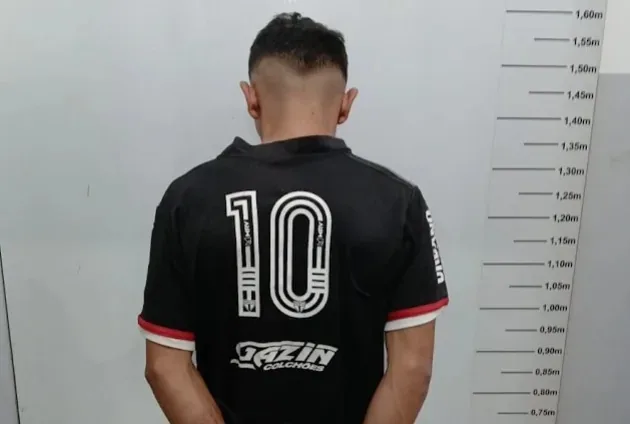 PM prende suspeito de espancar companheira grávida de 9 meses em Peixoto de Azevedo; veja vídeo