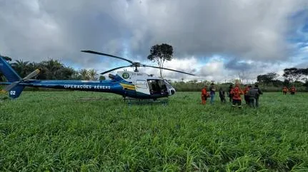 Idoso desaparecido em mata é resgatado com vida em Santo Antônio do Leverger; veja vídeo