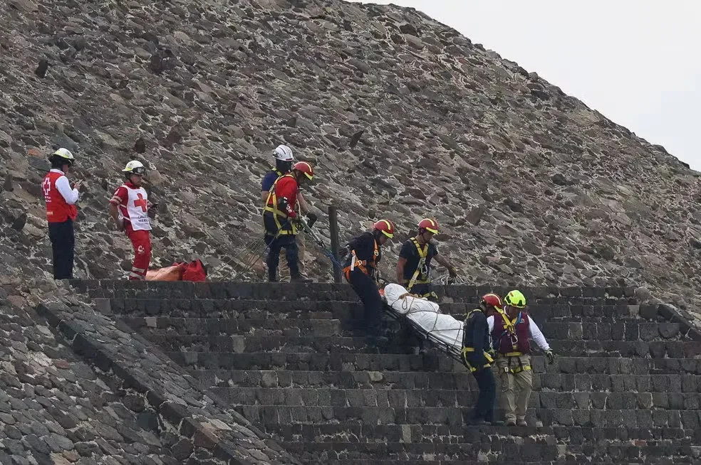 Ataque a tiros em Teotihuacan no México deixa turista morta; veja vídeo