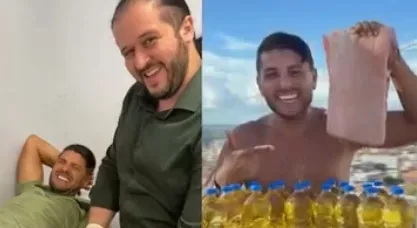 Enquanto gravava conteúdo para o Instagram, influenciador  “Doutor Mídia” quase tem dedo decepado; Veja vídeo