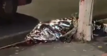 Motociclista morre após acidente em Cuiabá e motorista foge sem prestar socorro; veja vídeo