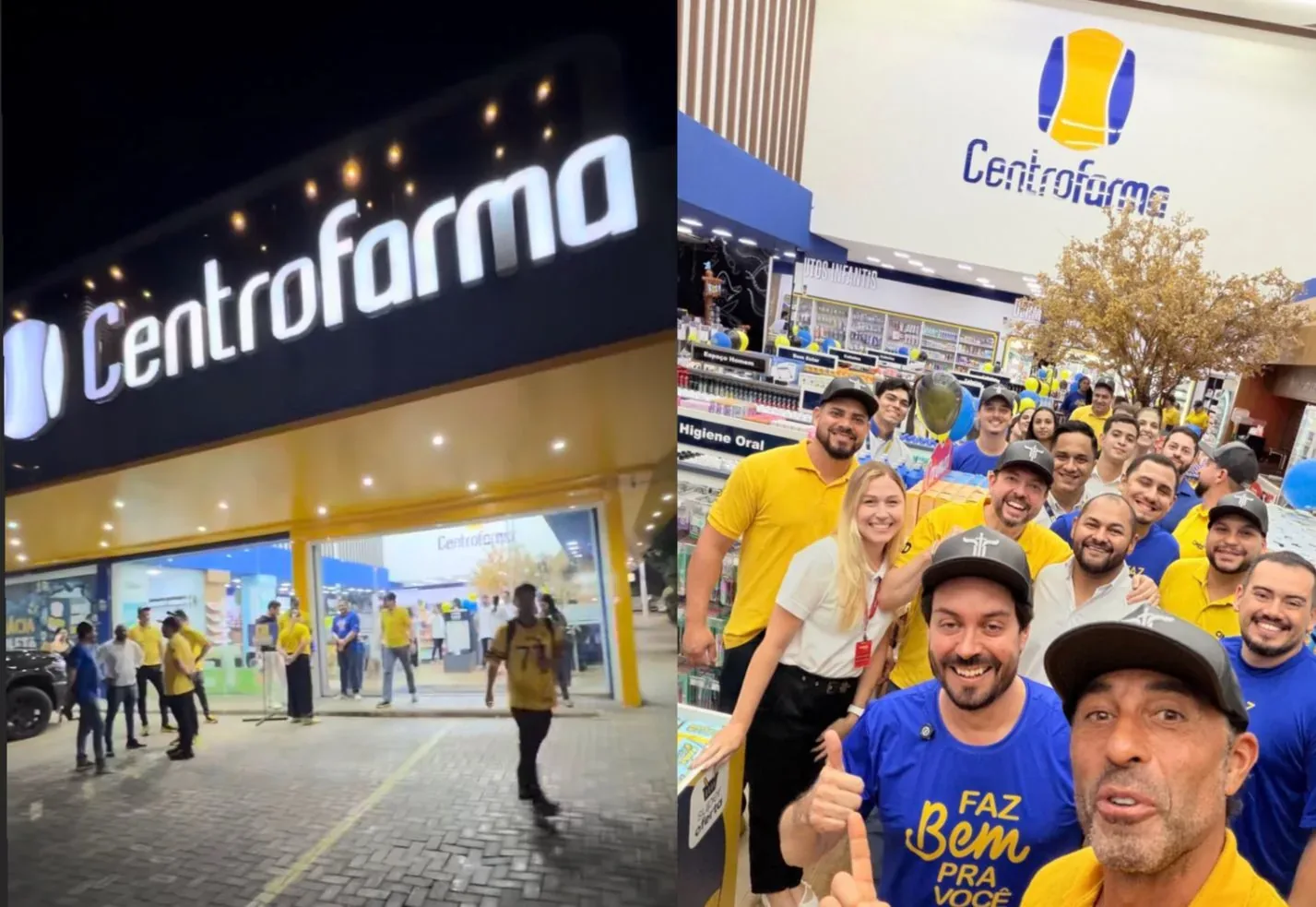 CEO da Cimed se impressiona com arquitetura moderna e elogia farmácia em Rondonópolis; veja vídeo