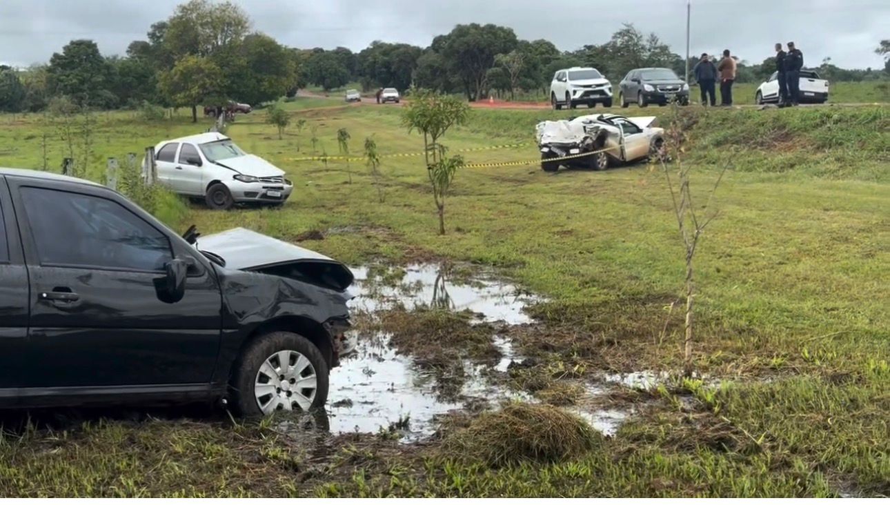Dois acidentes s&atilde;o registrados na MT-248 entre Araputanga e Indiava&iacute; em  intervalo de poucas horas: VEJA V&Iacute;DEO - O Matogrossense