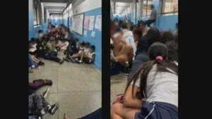 Tiroteio assusta alunos e interrompe aulas em escola durante confronto policial; veja vídeo
