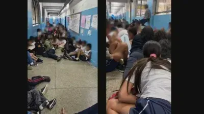 Tiroteio assusta alunos e interrompe aulas em escola durante confronto policial; veja vídeo