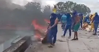 Caos em prisão: detentos tomam presídio e denunciam torturas e mortes; Veja vídeo