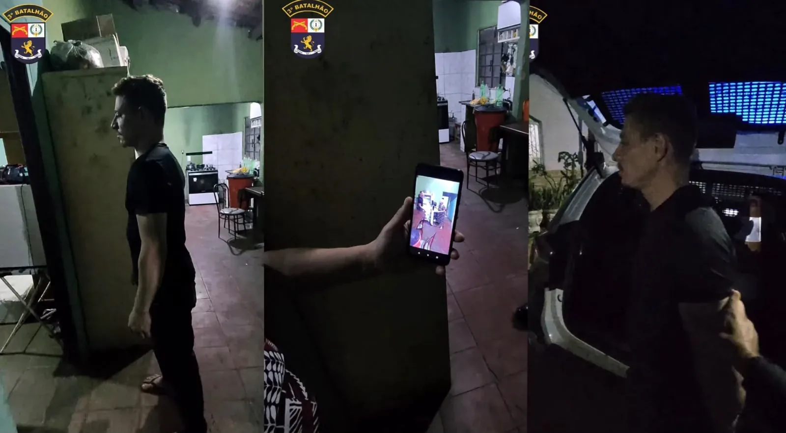 Homem descumpre medida protetiva, agride a mãe e a avó de 80 anos e acaba preso em Cuiabá; veja vídeo