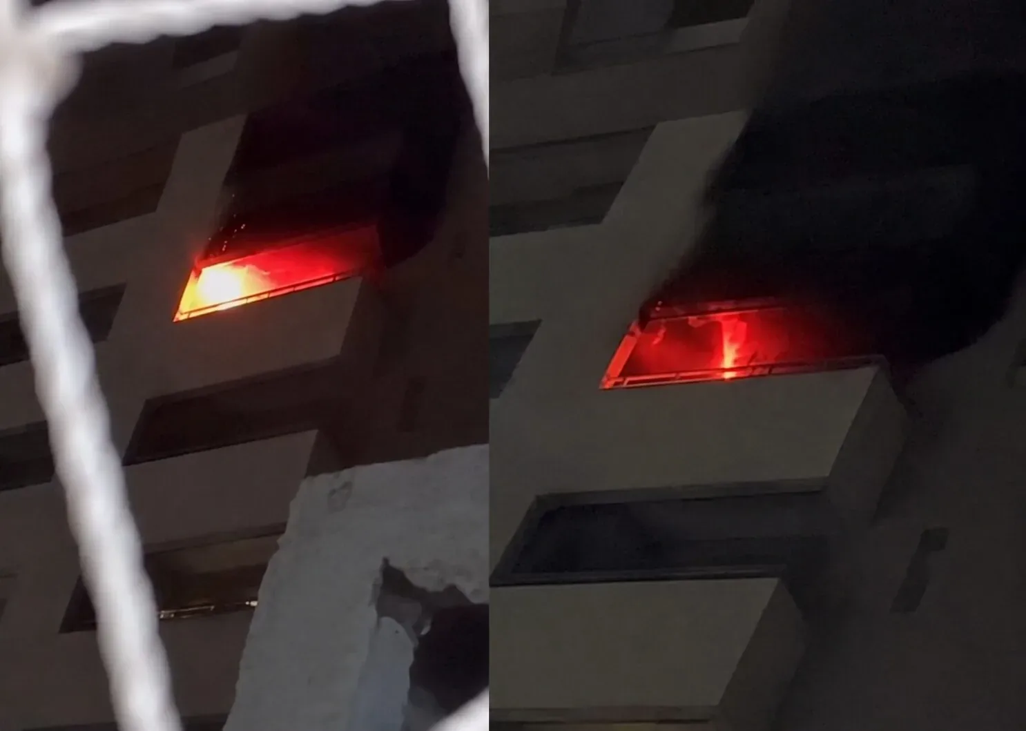 Problema elétrico em geladeira provoca incêndio em apartamento e evacua moradores em Cuiabá; veja vídeo