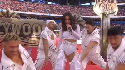 VÍDEO: Anitta participa de abertura da Copa nos EUA e agita público em Los Angeles