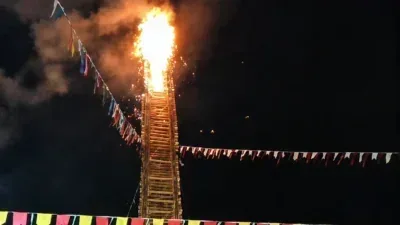 Tradição de quase 100 anos mobiliza voluntários em festa religiosa; Veja vídeo