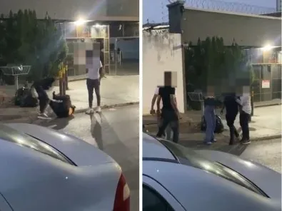 Vídeo mostra briga generalizada entre jovens durante a madrugada em Cuiabá; veja vídeo
